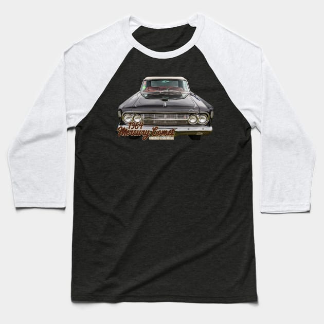 1964 Mercury Comet Caliente Convertible Baseball T-Shirt by Gestalt Imagery
